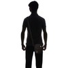 Kangol Shoulder Bag, Leather Tag, Vertical, Black