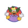 Krusty Cartoon Klown 2.75 Inches Tall Embroidered Patch