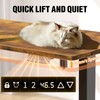 Veken 47.2" Standing Desk Electric, Height Adjustable Sit Stand Up,