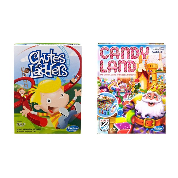 Chutes & Ladders Game + Candy Land Game � Bundle