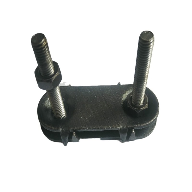 UXOWOXU 10PCS 75mm Conveyor Belt Fasteners & Rubber Sheet Clips