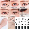 Non-smeared eyeliner, winged eyeliner, liquid eyeliner, waterproof and durable, 4