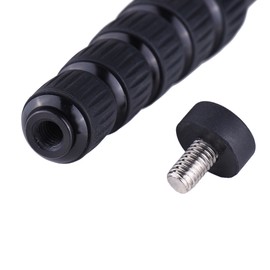 Andoer A-666 181cm/5.9ft Telescoping Aluminum Camera Monopod Unipod Stick 6-Section Max. Load 10kg/22Lbs with Carry Bag for Camcorder Video Studio Photography