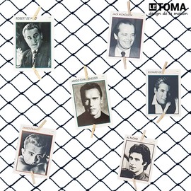 LeTOMA Photo Net 2 x 1 m in Black 100% Cotton Ideal for Hanging Photos and Postcards - 50 Decorative Wooden Pegs (5 cm Long), 20 Subtle White Special Hooks, Decorative Net Jet Black, Photo Rope