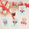 Puppy Mini Valentine's Day Card for Kids, Cute Dog Classroom