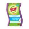 Scotch-Brite Stay Clean Scrubbers - 2 Count, Pack of 3