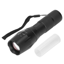 Small LED Flashlight Single Mode Retractable Focusing Waterproof Green Light Handheld Lamp for Night Hunting