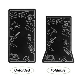 Gadpiparty Flex Flap Cell Phone Holder Airplane Travel Essentials Flexible Stand for Phone Stand and Tablet Stand for Flying, Traveling, in-Flight, Zoom Video Calls, Books