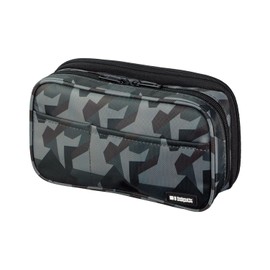 リヒトラブ ペンケース ブックタイプ ダブル グリーンカモフラージュ 海外モデル A7555-131