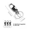 Infxyfy 4pcs Heavy Duty Key Chain, 3 Pack Car Key