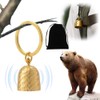 Bear Bell, Copper, Pure Copper Bear Bell, Key Holder, Silencing