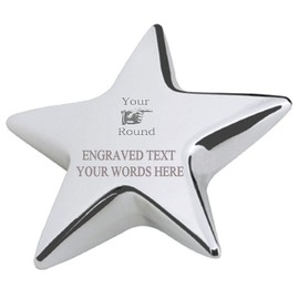 Briefbeschwerer"Your Round Office" mit Gravur