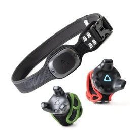 QOi Tracker Strap Suitable for Full-Body Tracking in Vive UltimateTracker and Vive Tracker 3.0, 2.0 and TundraTracker Virtual Reality(No Tracker Included) 1XBelt 2XShort Band Green and Red()