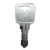 (3) SB0 - SB9 Replacement Keys for Sentry Safe Fire