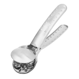 Stainless Steel Nutcracker Chestnut Clip Metal Multifunctional Nut Opener Plier for KitchenSilver