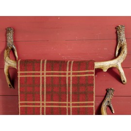 Faux Antler Towel Bar