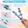100Pcs Mixed Pencil Toppers, Cute PVC Pencil Clip, Random Different