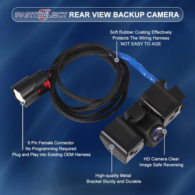 Partselect 23306741 Rear View Backup Camera Replacement for Chevy Silverado