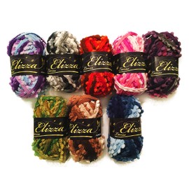 Yarn Wool Net Scarf Elizza's Brand - Surprise Pack x 2 Units