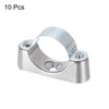 sourcing map 10Pcs Pipe Support Pipe Bracket Clamp for OD