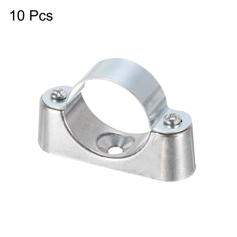 sourcing map 10Pcs Pipe Support Pipe Bracket Clamp for OD