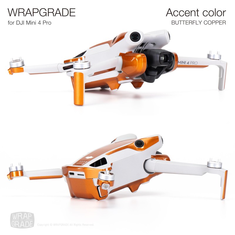 WRAPGRADE Skin Stickers Compatible with DJI Mini 4 Pro |