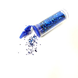 Craftplay Glitter - 8 Gram Easy Pouring Tube - Blue, AMZ896SGB