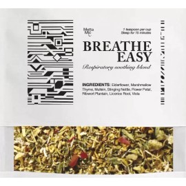MettaMix Respiratory Remedy HERBAL TEA 2oz Loose Leaf Elderflower Mullein Marshmallow - 2oz.
