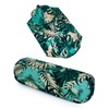 Yoga Studio Organic Cotton Neck Bolster with Handle and Zip
