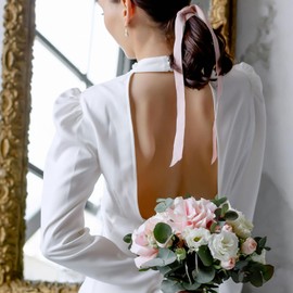 5/8" Wide*100 Yards Single Face Polyester Satin Ribbon, Satin Ribbon for Gift Wrapping, Crafts, Gift, Floral, Hair Bows, Wedding, Party Decoration, Bow Making & Other Projects (Light Pink)