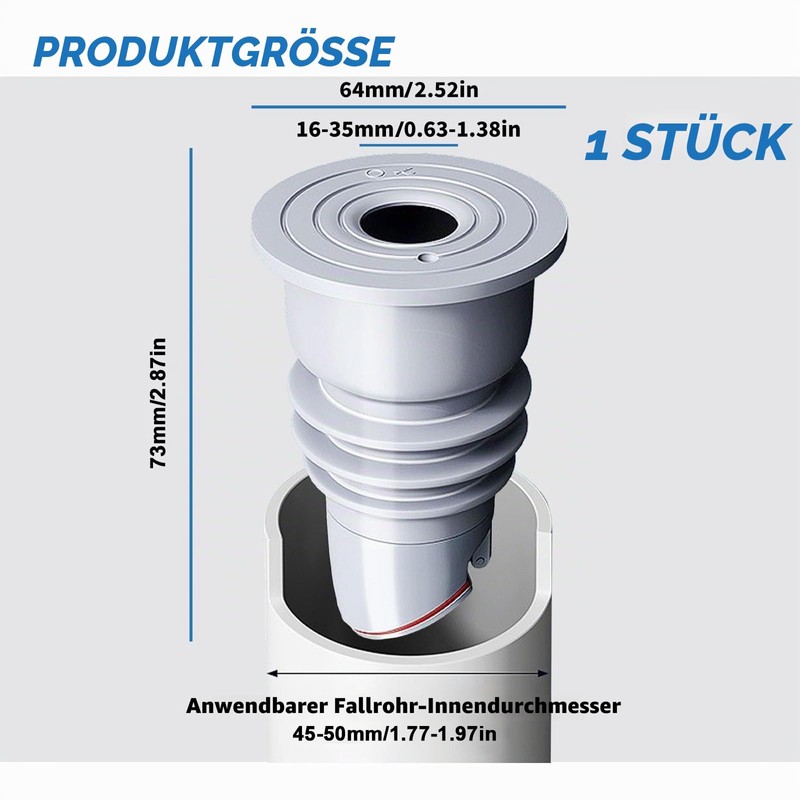 svpfuo Washing Machine Drain Adapter, Suitable for Washing Machine Drain