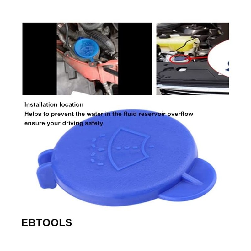 Jadeshay Sealing Cap for Windscreen Washer Tank Lid for Windscreen