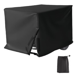 TOCCOOL Portable Generator Cover Heavy Duty Waterproof - 38" L x 28" W x 30", Snow/UV/Wind Resistance, Compatible with DuroMax XP12000EH, Yamaha EF7200D, Honda EB6500 (Black)
