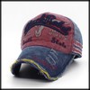 White Fang CA601 Cap, Logo, Distressed Treatment, Hat, Sports, Running,