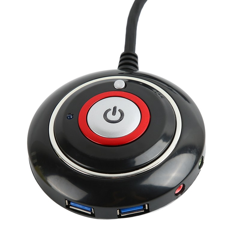 PC Power Button Strong ABS Light Weight Simple Installation Plug