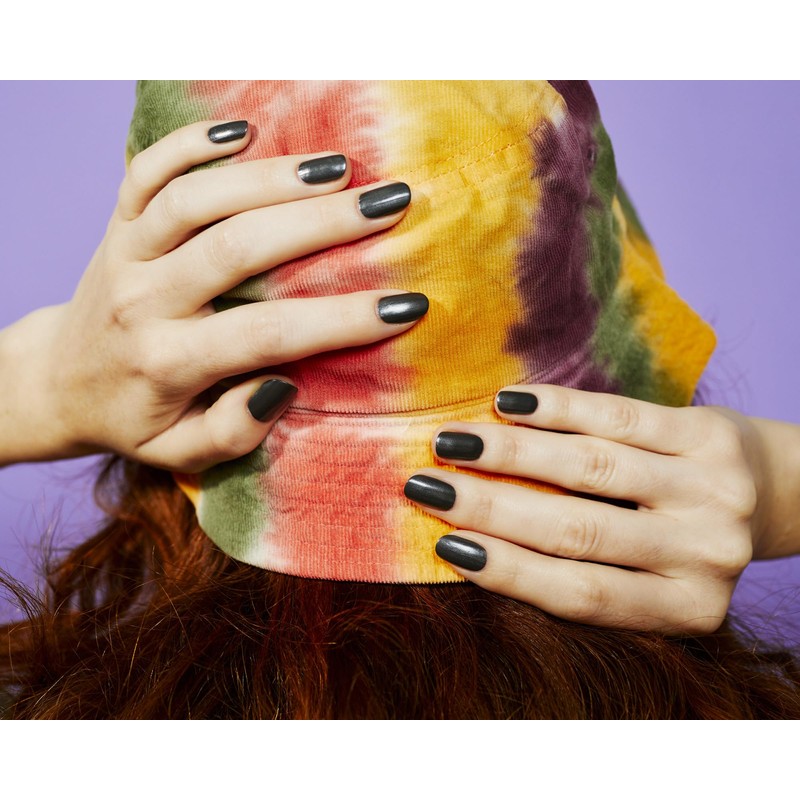 essie Expressie Nail Polish, Quick-Dry Charcoal Gray Nail Polish, Vegan,