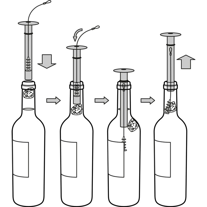 T2 TAKE TWO Take2 John Wine 29050 Broken Cork Pieces