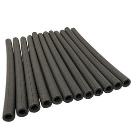 Foam King Brand Insulating Foam Pipe Covers - 1 inch by 3 feet, Pack of 12