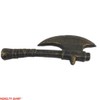 Barbarian Medieval Viking Hand Axe Tomahawk Costume Accesory Black