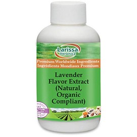 Lavender Flavor Extract (Natural, Organic Compliant) (8 oz, ZIN: 527427)