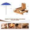 Gnodary Squirrel Feeder with Umbrella, Squirrel Feeders for Outside, Squirrel