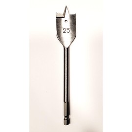 GeeFix Heavy Duty Wall Anchor (2, with 1"" Spade Bit), White