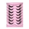 KOKAY False Eyelashes Fluffy Cat Eye Lashes Faux Mink Lashes