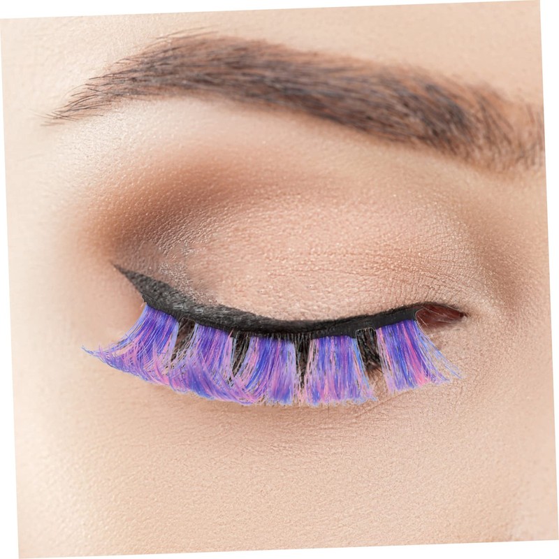 FOMIYES 4 Boxes Vivid Eyelashes Wispy Lashes Fake Eyelashes Beauty