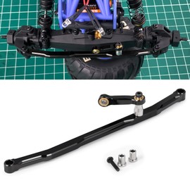 JGGZONE Aluminum Alloy Steering Link Tie Rod Set - High-Tightening Linkage Compatible with LOSI 1/18 Mini LMT 4WD RC Monster Truck Upgrade Part