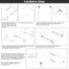 BAIDICE Soft Close Bottom Mount Drawer Slides 9 Inch Rails
