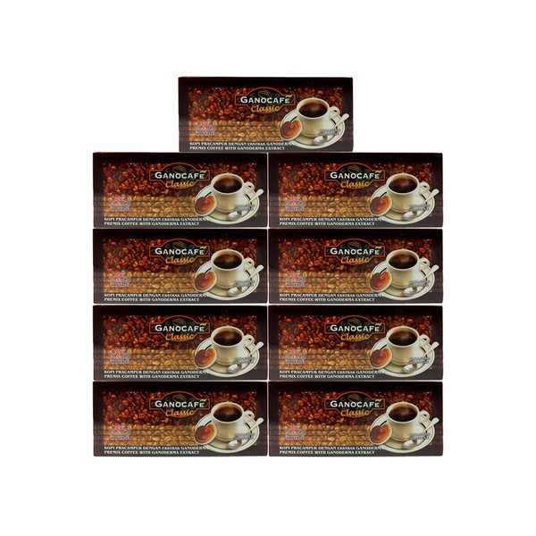 Gano Cafe GanoCafe Classic Instant Black Healthy Coffee Ganoderma (9x30)