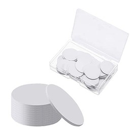 Origin-Joy 10 PCS NFC Tags, NTAG215 Round NFC Tag, 25mm (1 inch) 504 Bytes Blank Labeling Tags, Compatible with TagMo Amiibo and NFC-Enabled Mobile Phones & Devices