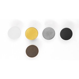 Gedotec FLOID 7003 Wardrobe Hook - Clothes Hook Vintage | 1 Piece Coat Hook Wall 60 x 58 mm | White Matt Metal | Hook for Screwing, Wall Hook, Towel Hook