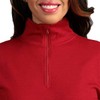 Minus33 Merino Wool 814 Sequoia Women's Midweight 1/4 Zip -